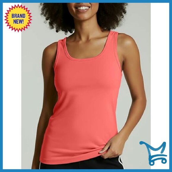 Dry Fit Racerback Tank Tops 5-Pack Women's Workout Athletic Shirts - Picture 4 of 7